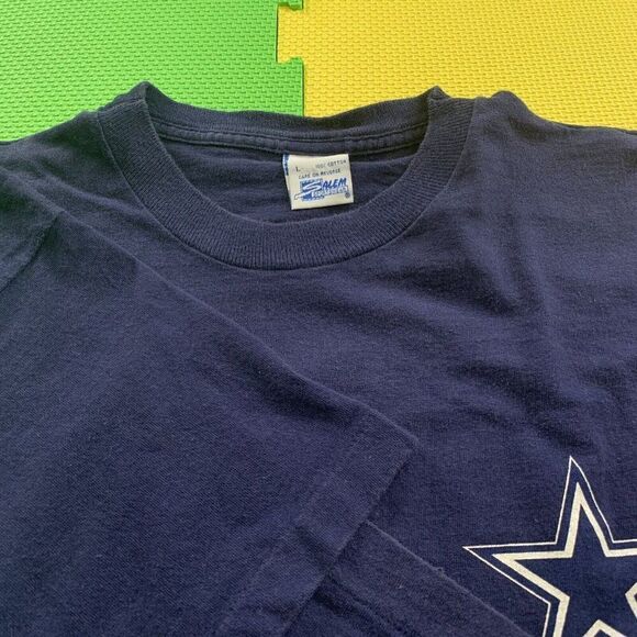 Vintage 1995 Size Large L Dallas Cowboys Salem Sports T-shirt NFL - Picture 6 of 9